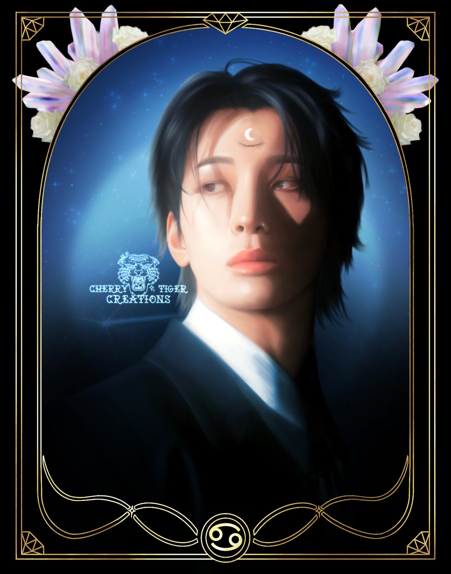 Wonwoo Cancer Astrology Print