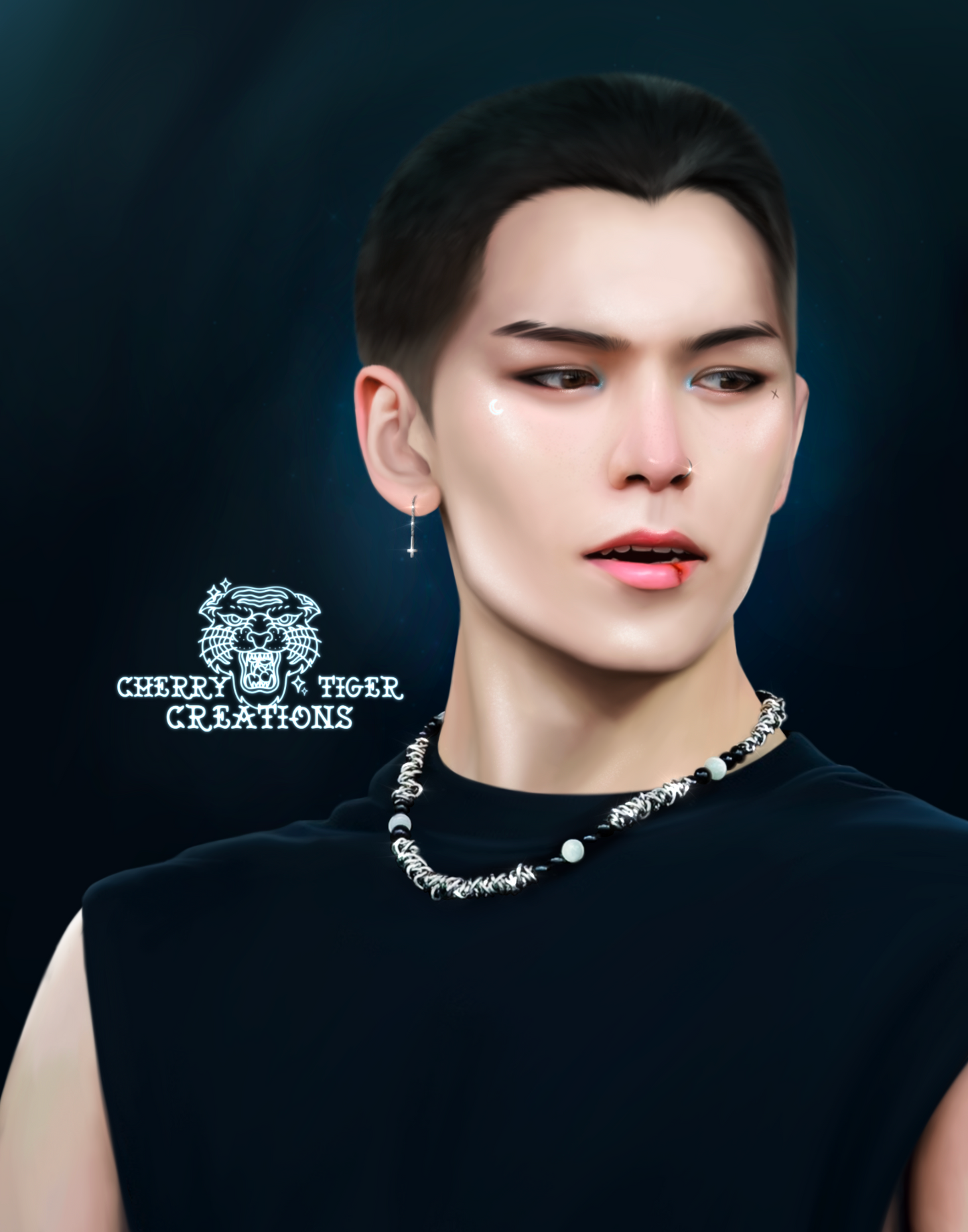Vernon Buzzcut Print