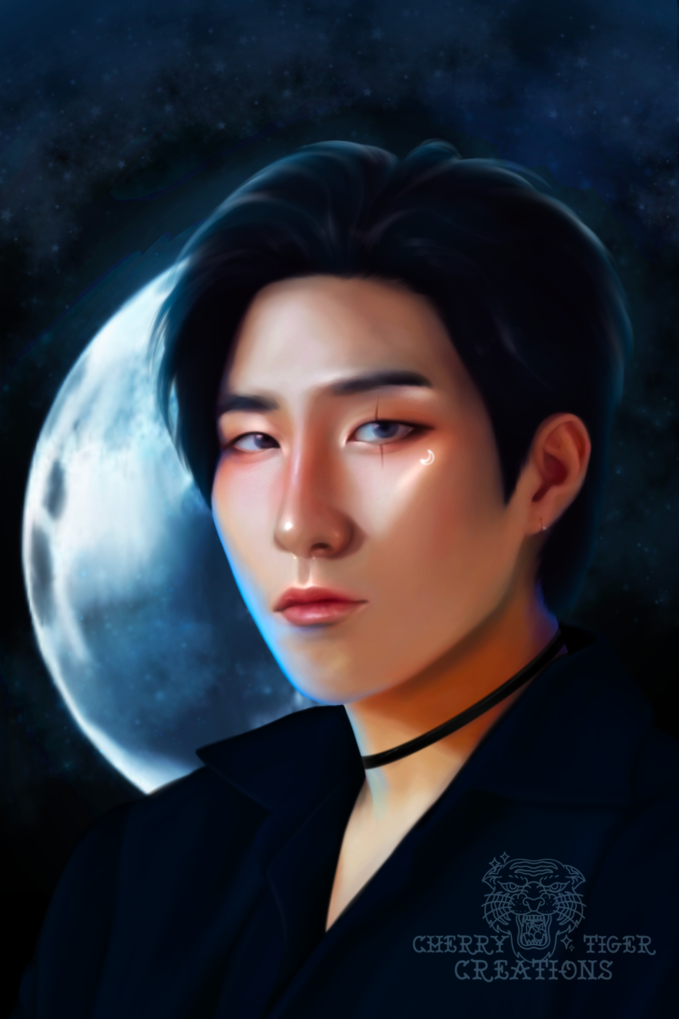 Harin Moon Print