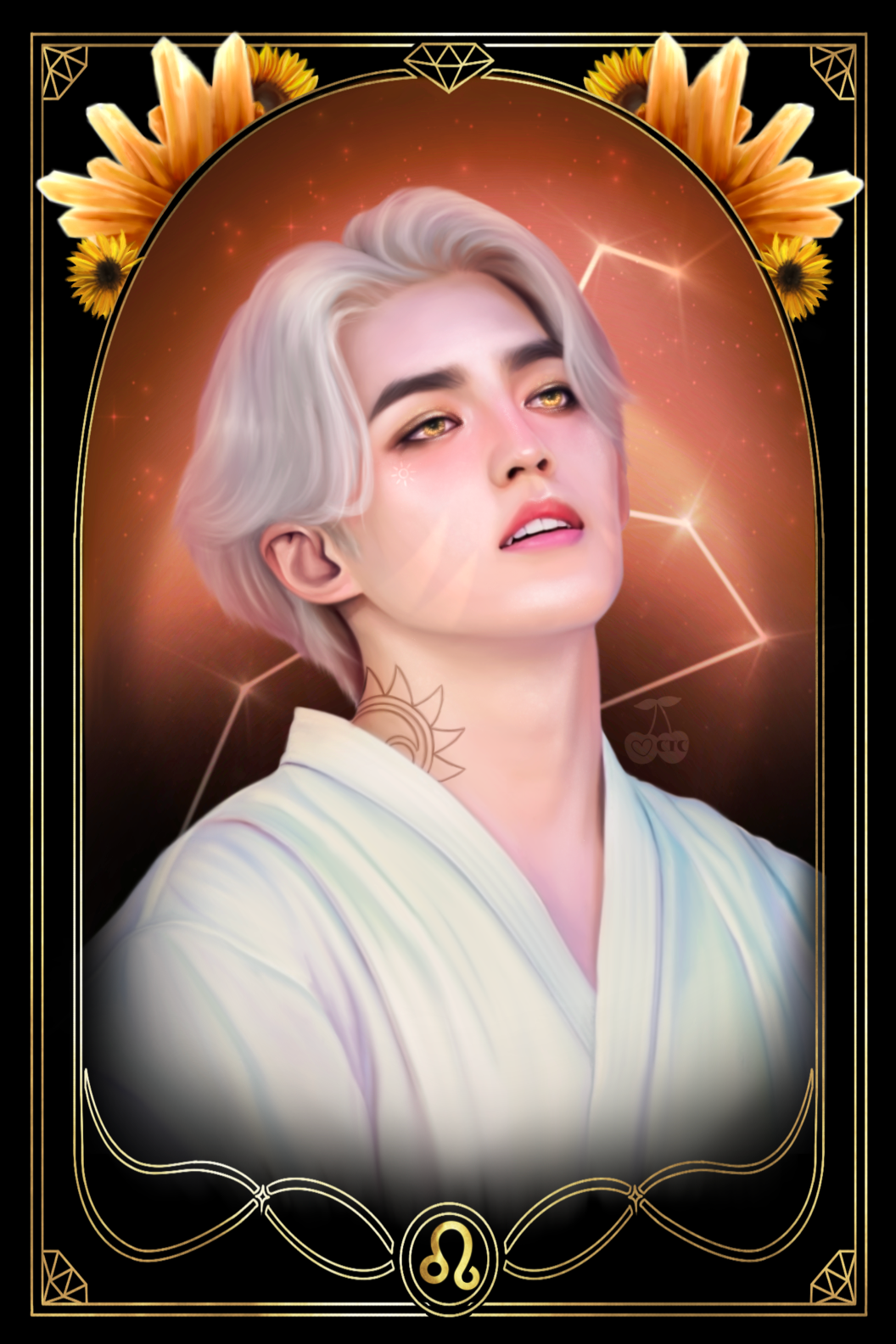 S.Coups Leo Astrology Print