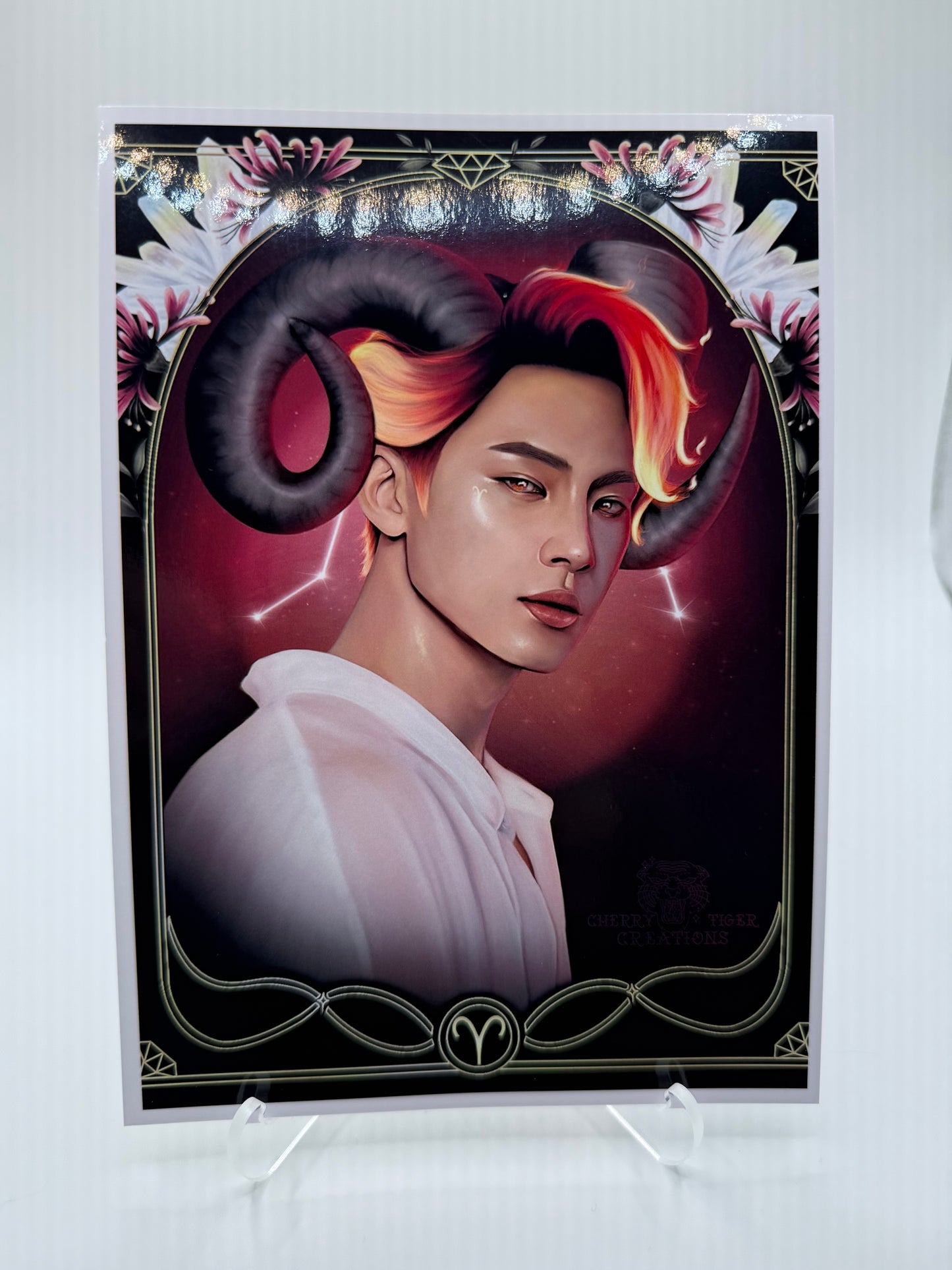 Mingyu Aries Astrology Print