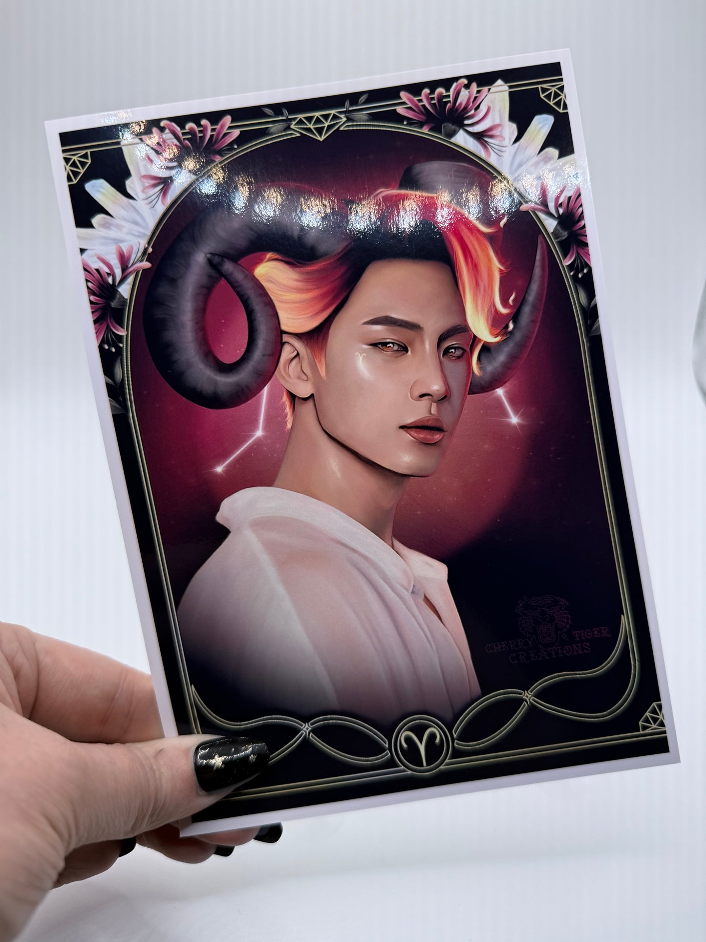 Mingyu Aries Astrology Print