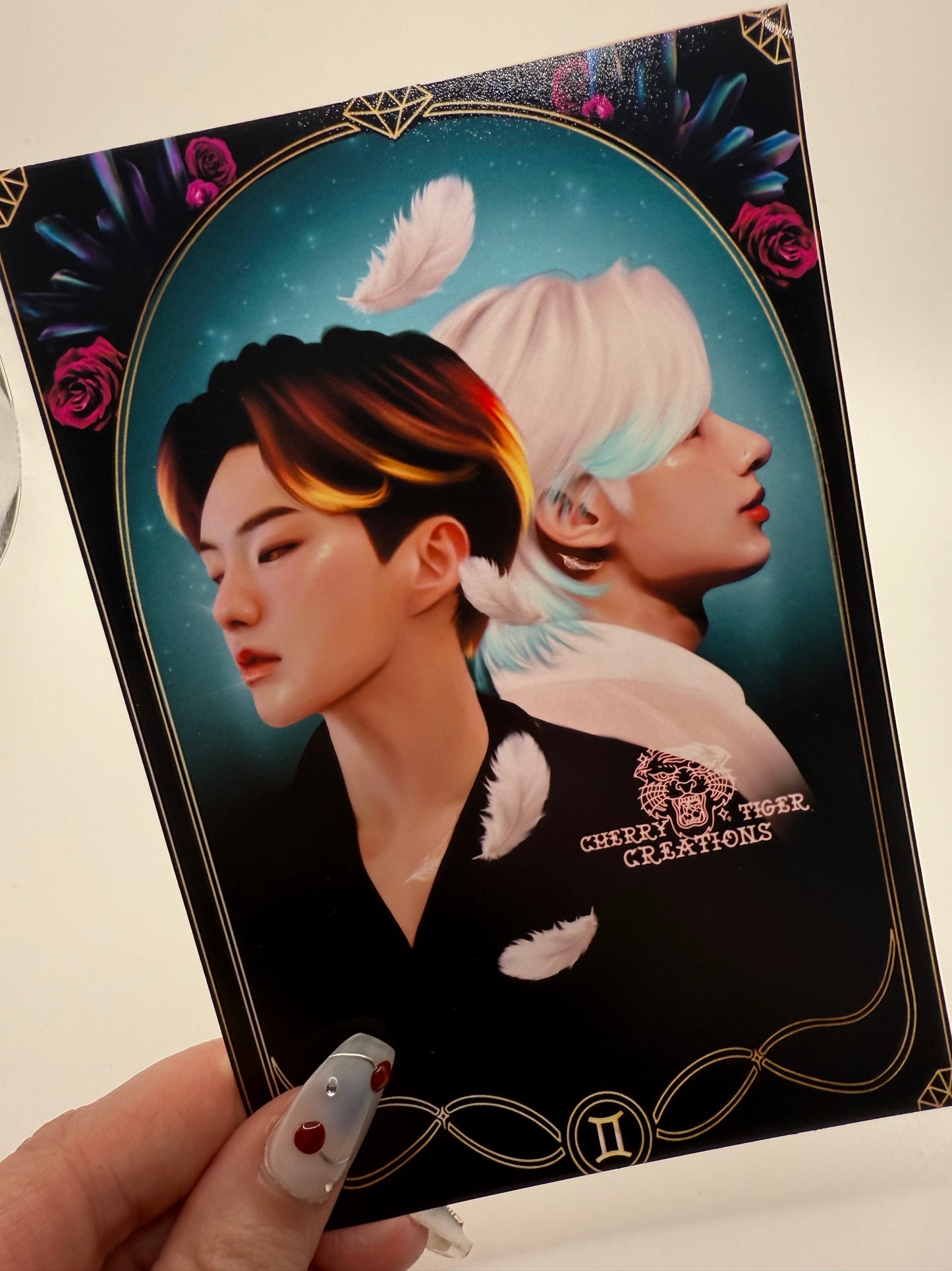 Jun and Hoshi Gemini Zodiac Print