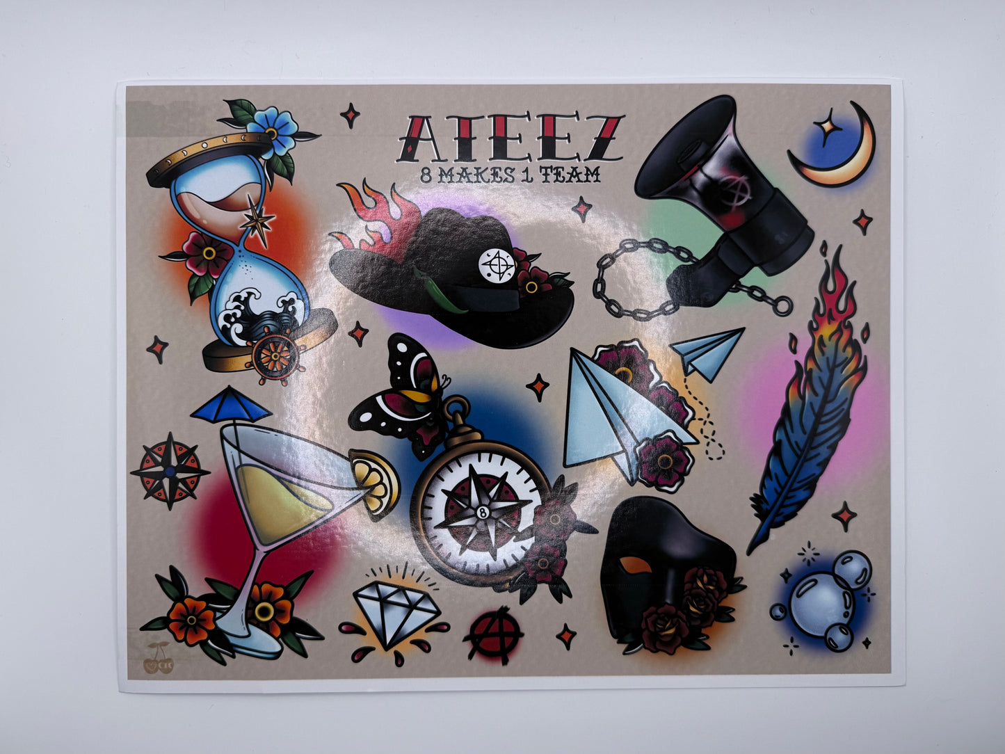 Ateez Flash Sheet