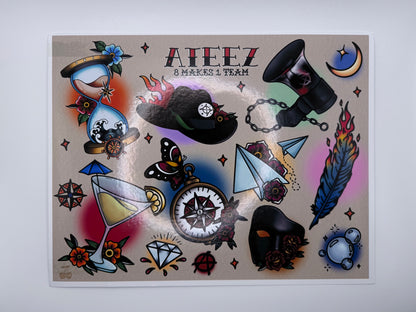 Ateez Flash Sheet