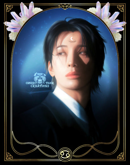 Wonwoo Cancer Astrology Print
