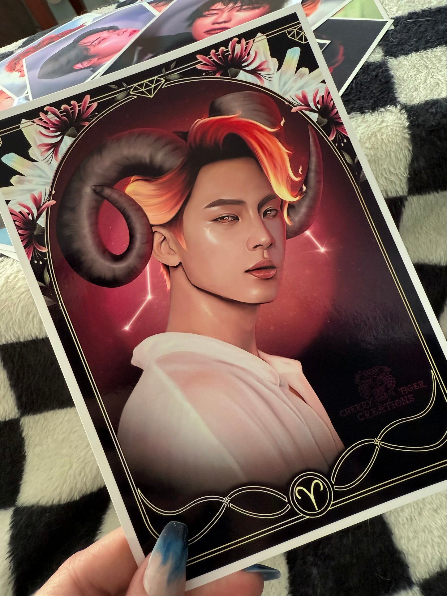 Mingyu Aries Astrology Print