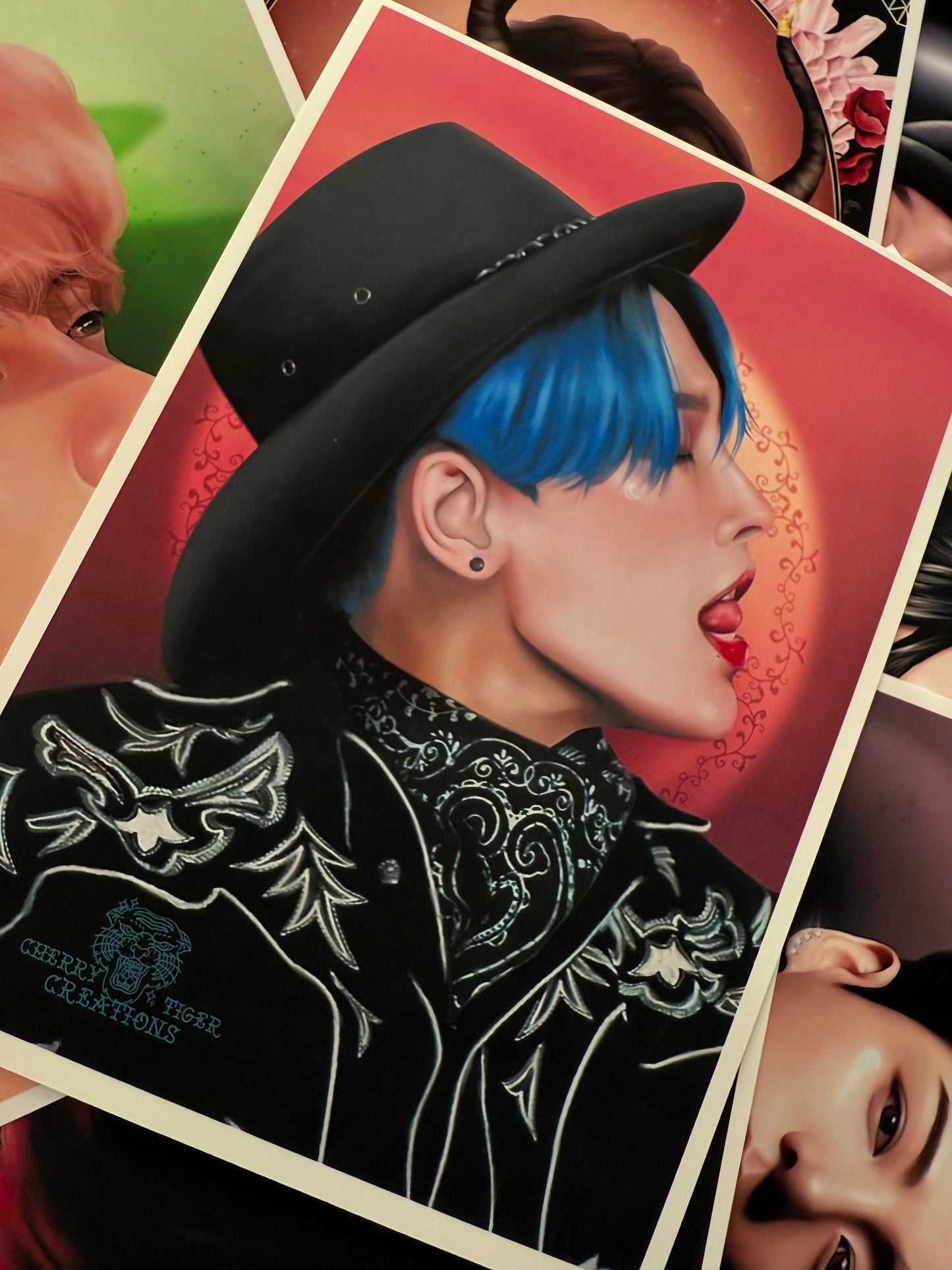 Hongjoong Bouncy Print