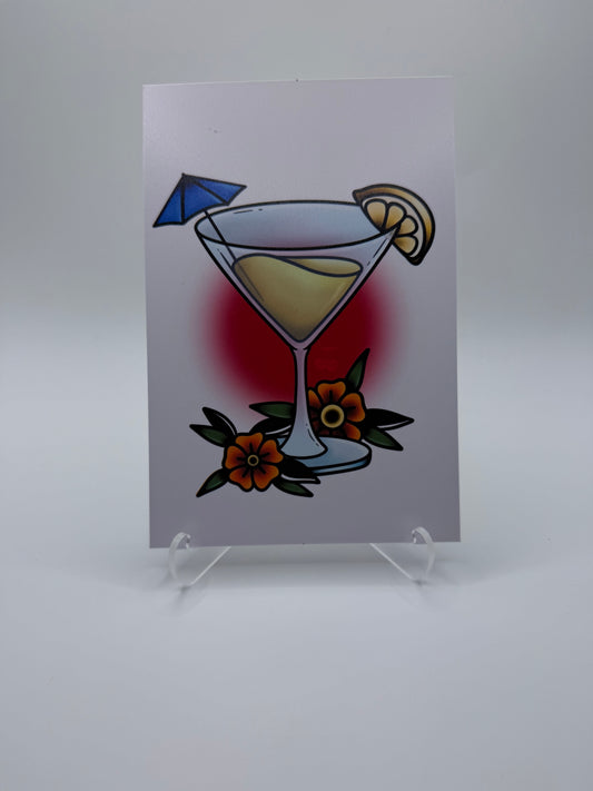 Lemon Drop Flash Print