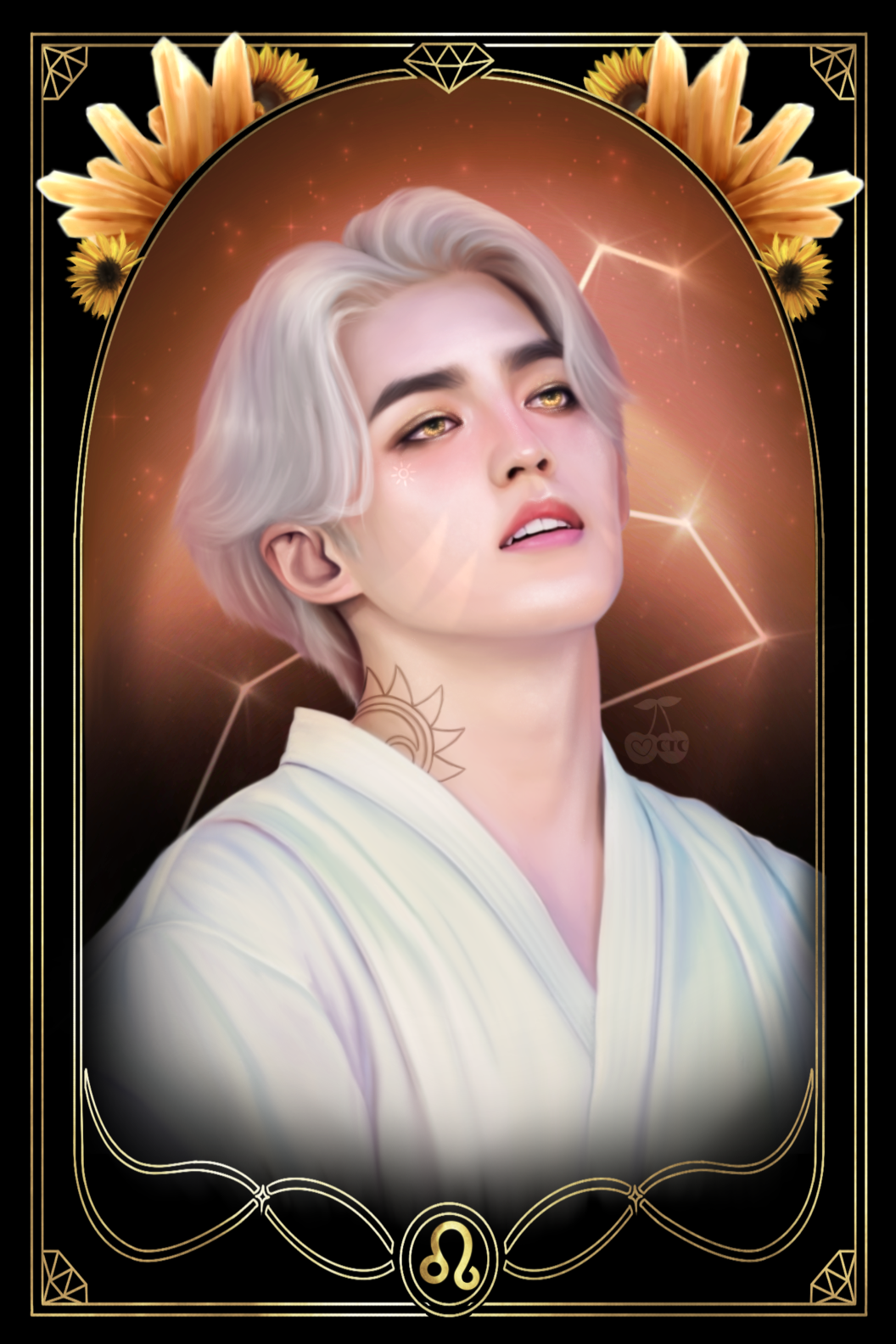 S.Coups Leo Astrology Print