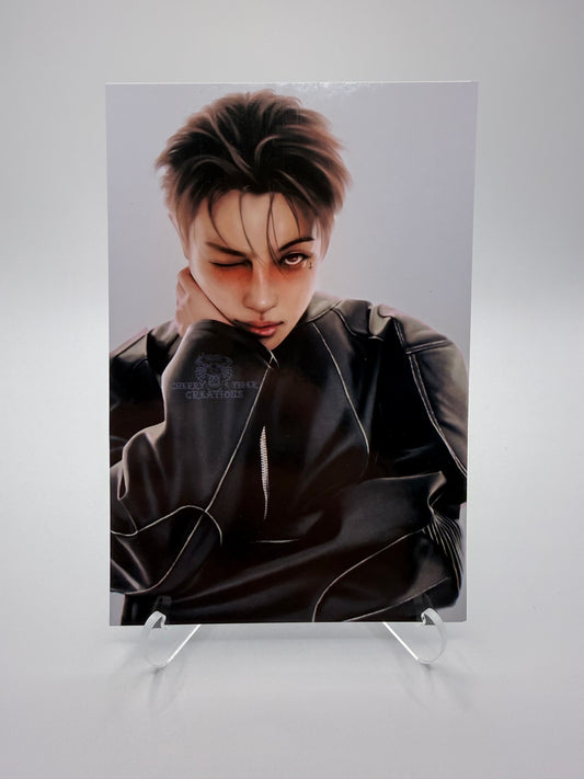 Hongjoong Singles Magazine Print