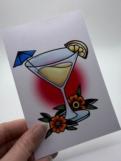 Lemon Drop Flash Print