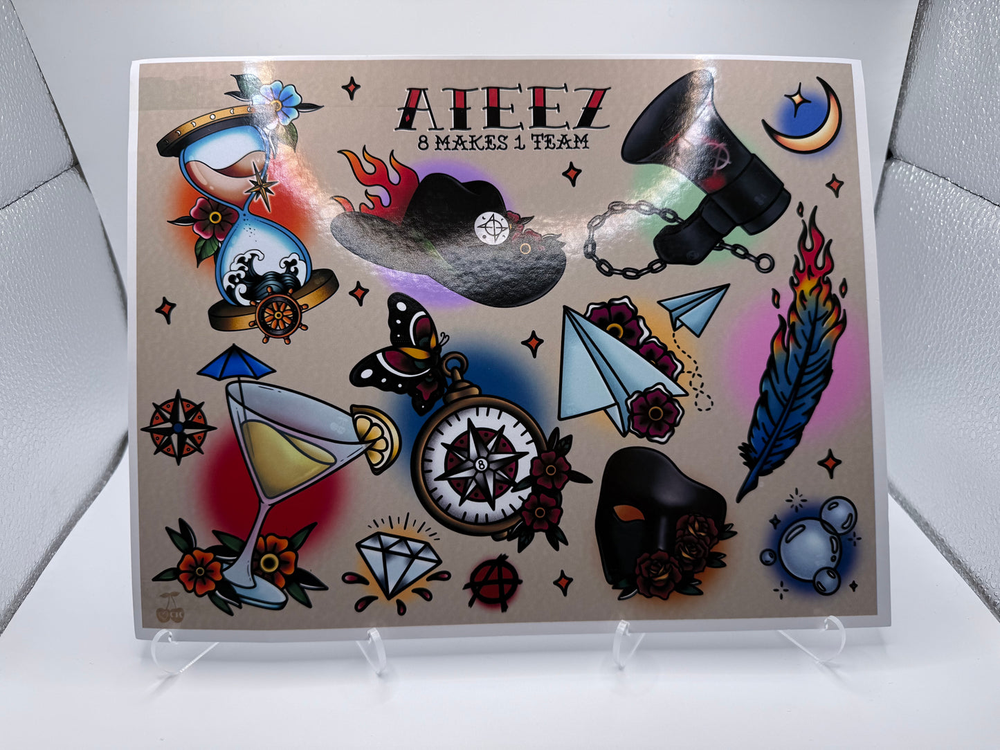 Ateez Flash Sheet
