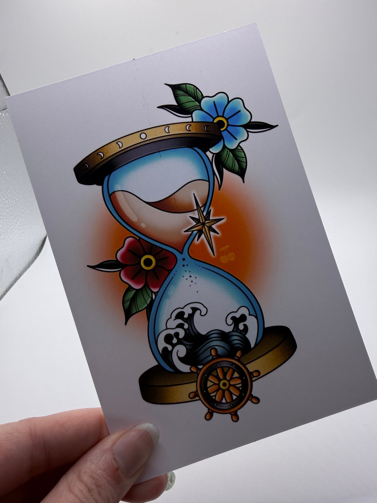 Ateez Fever Hourglass Flash Print