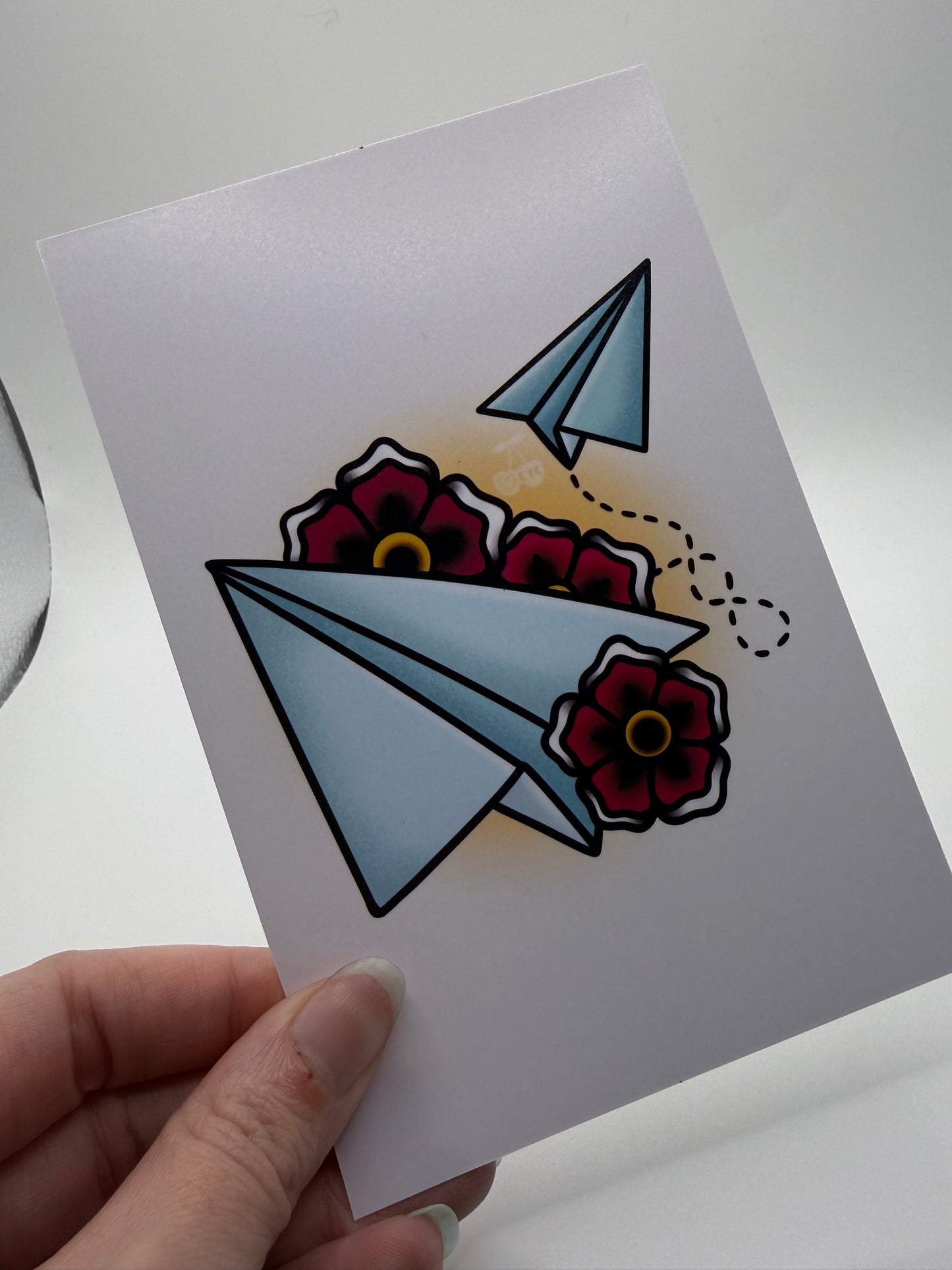 Turbulence Paper Planes Flash Print