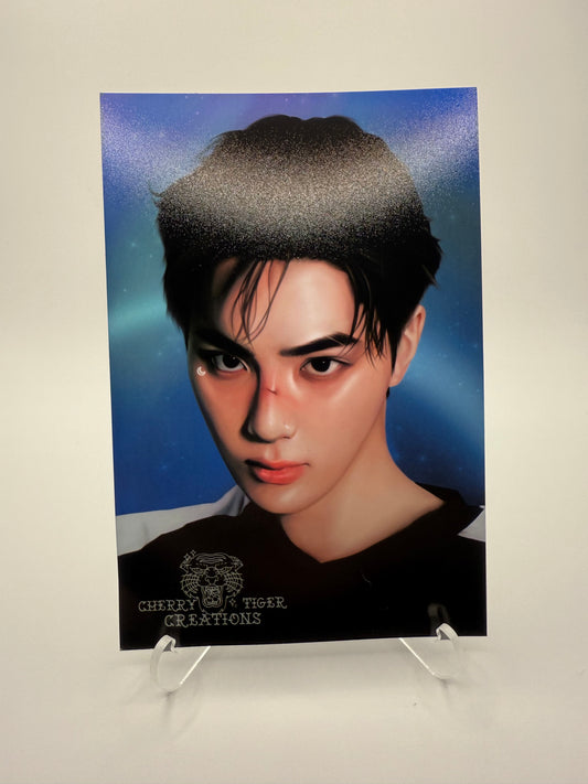 Haknyeon Gibberish Print