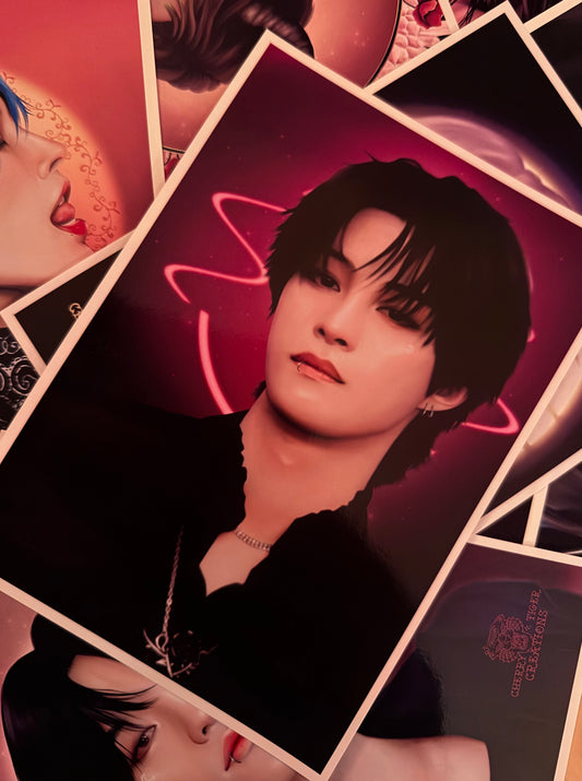 YangYang Vampire Print